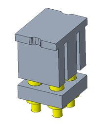 2x2P Pogo Pin 連接器